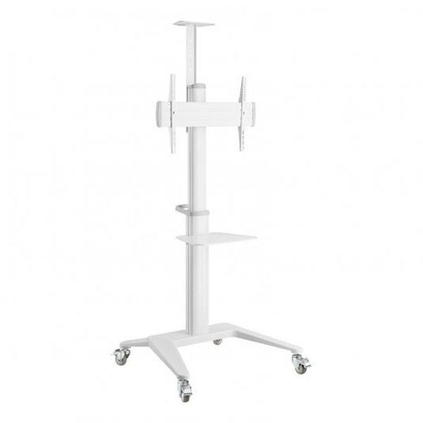 NAPOFIX SUPORTE CHAO MOVEL HORIZONTAL/VERTICAL 37">70" BRANCO VWA1125W FIM STOCK