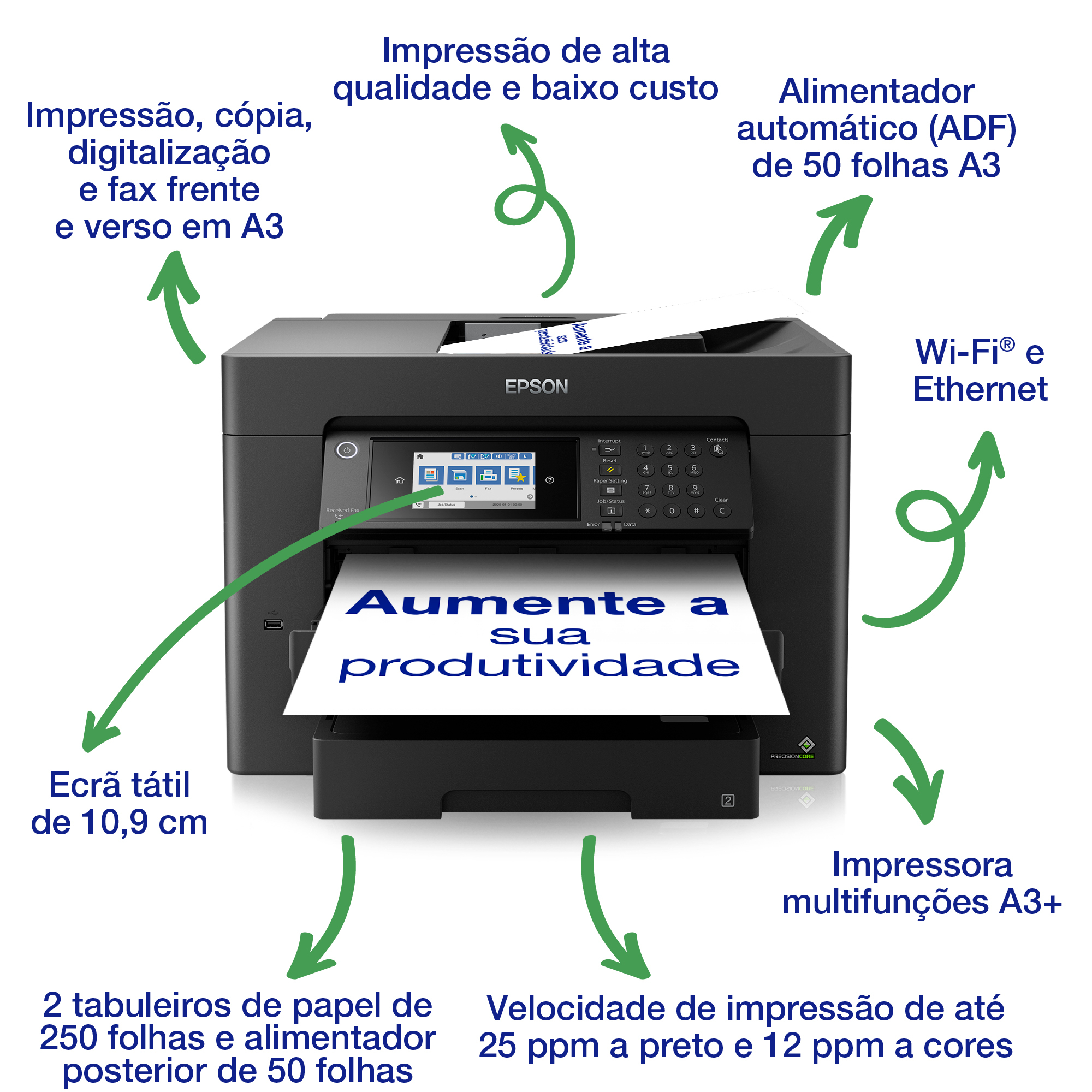Epson WorkForce Pro WorkForce WF-7840DTWF — miniatura 3
