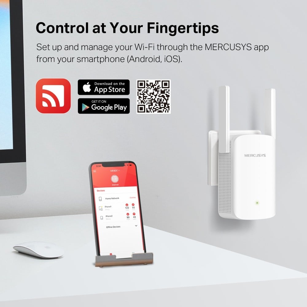 MERCUSYS RANGE EXTENDER AX1500 WIFI — miniatura 7
