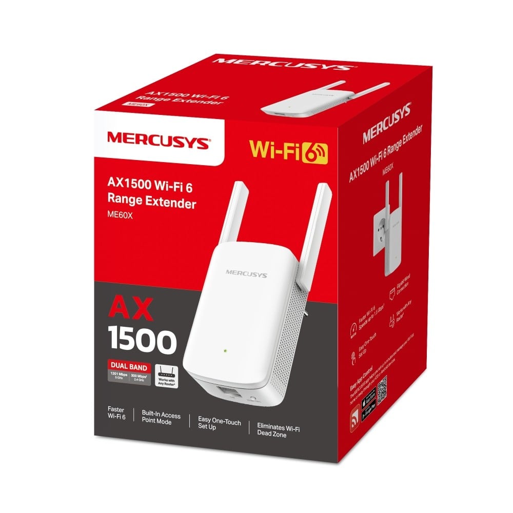 MERCUSYS RANGE EXTENDER AX1500 WIFI — miniatura 8