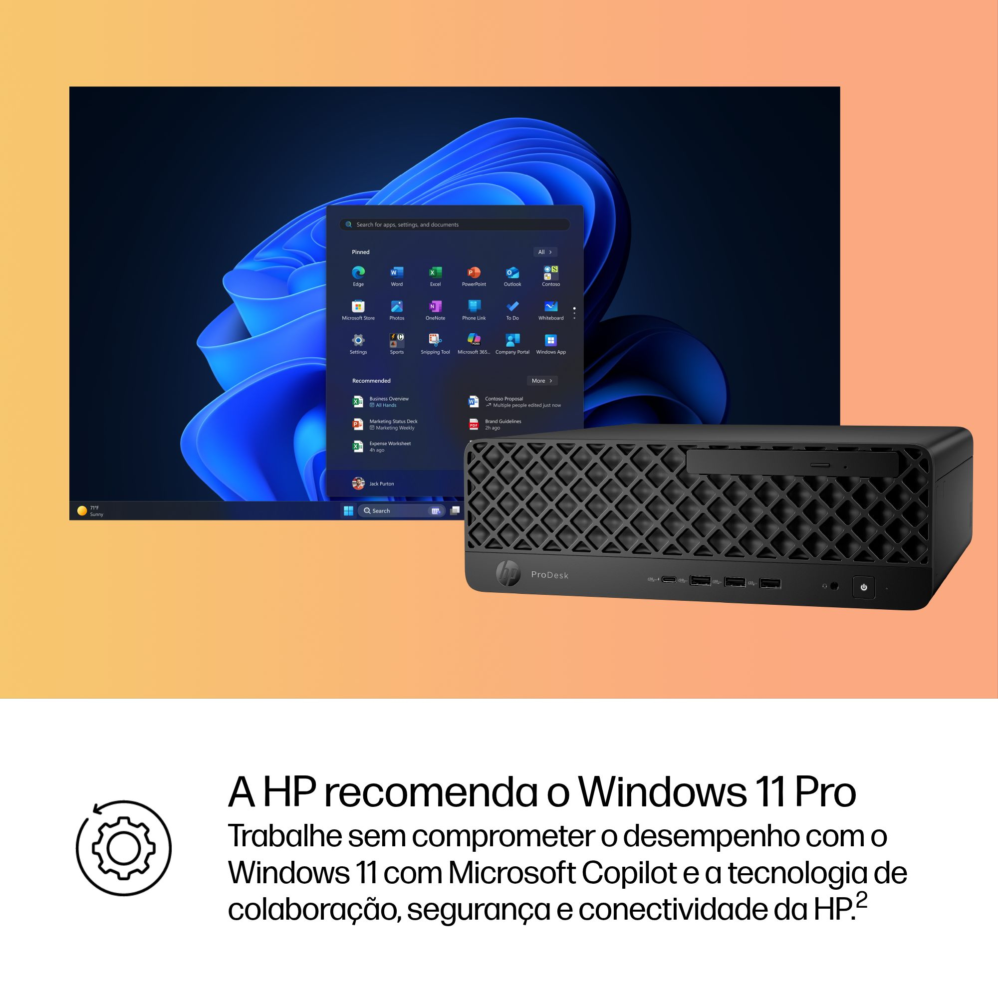 HP ProDesk 4 SFF G1i AI PC — miniatura 6