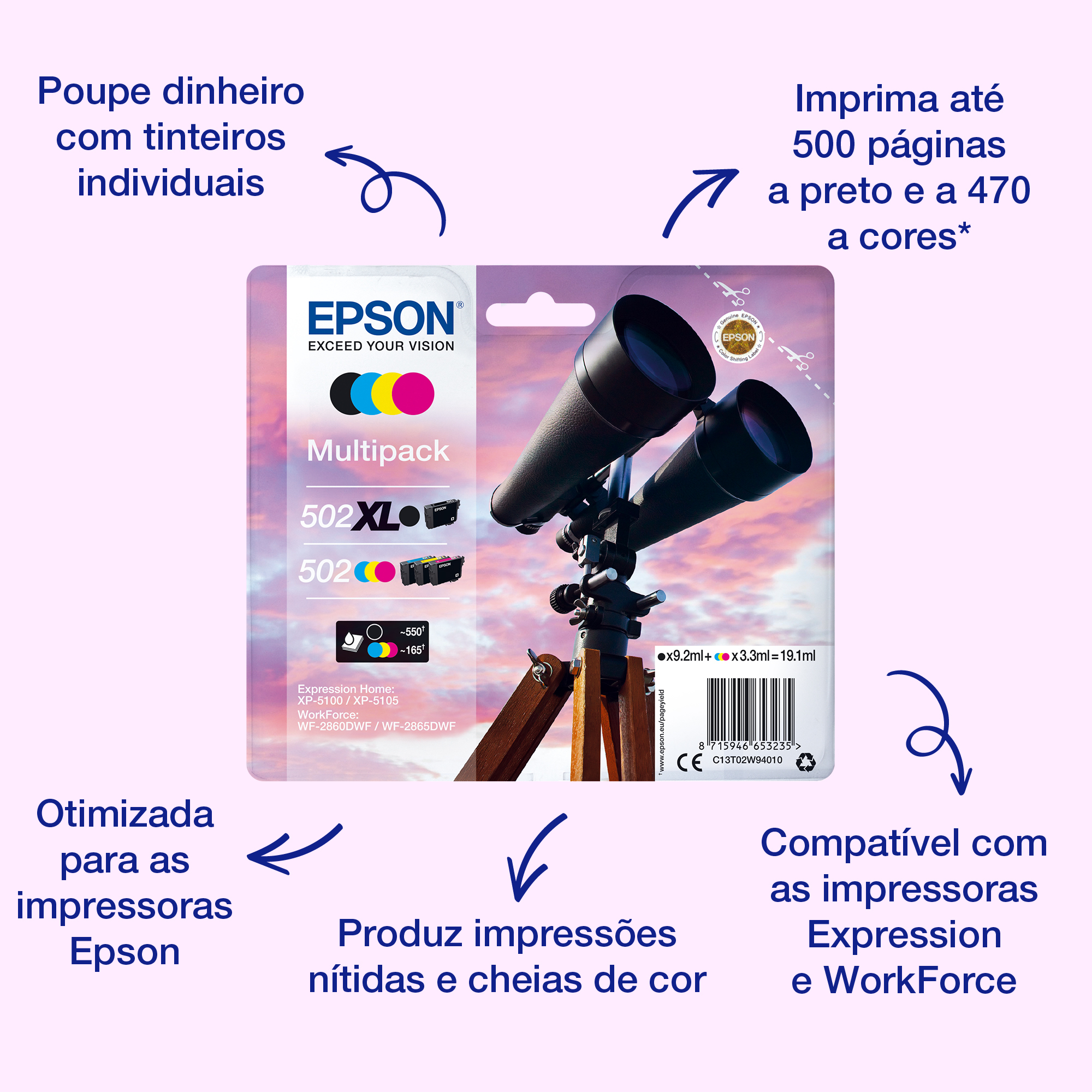 Epson Singlepack Cyan 502 Ink — miniatura 2