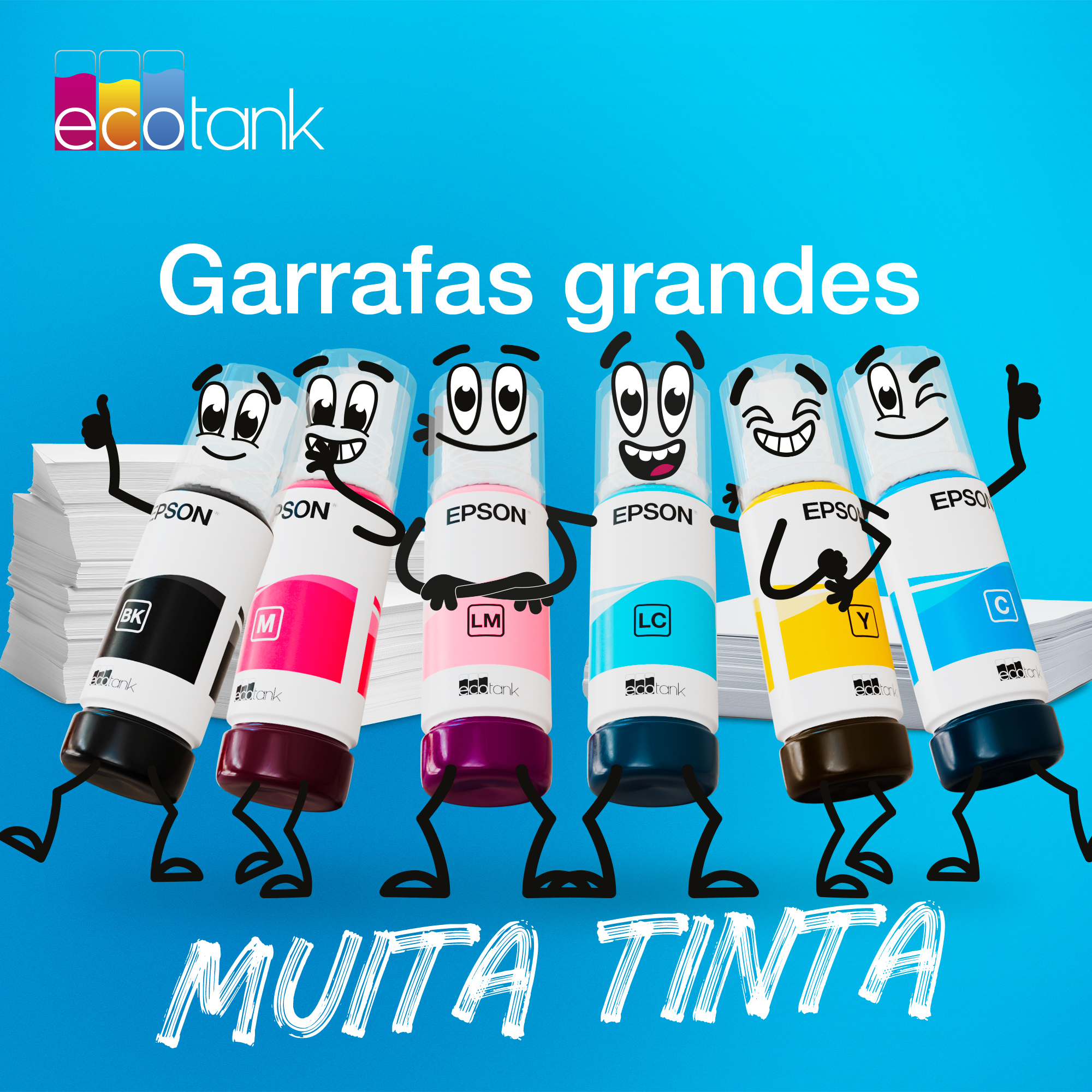 Epson Garrafa de tinta Ciano-Claro EcoTank 107 — miniatura 6