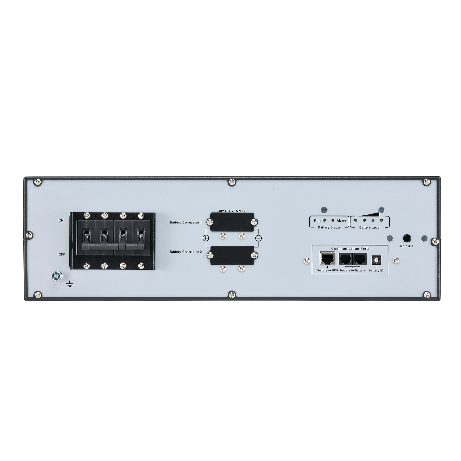 APC Easy UPS Lithium-ion External Battery Pack for 6kVA SRVL Extended runtime model, 48V 4800Wh, 3U Rackmount — miniatura 3