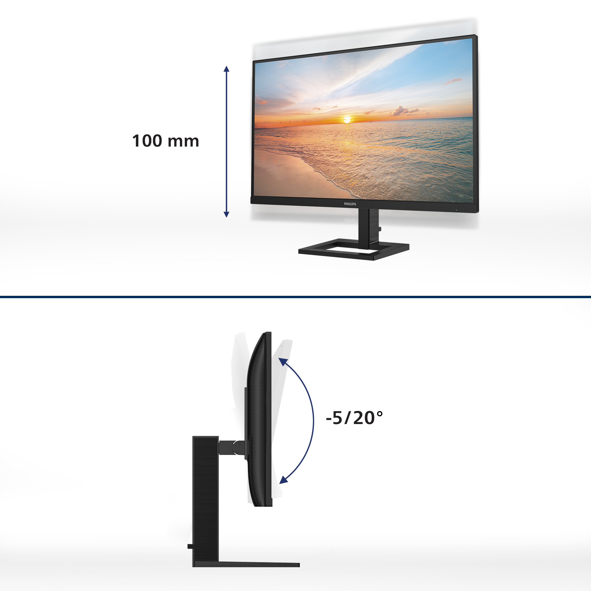 Philips 1000 series 24E1N1300AE/00 — miniatura 3