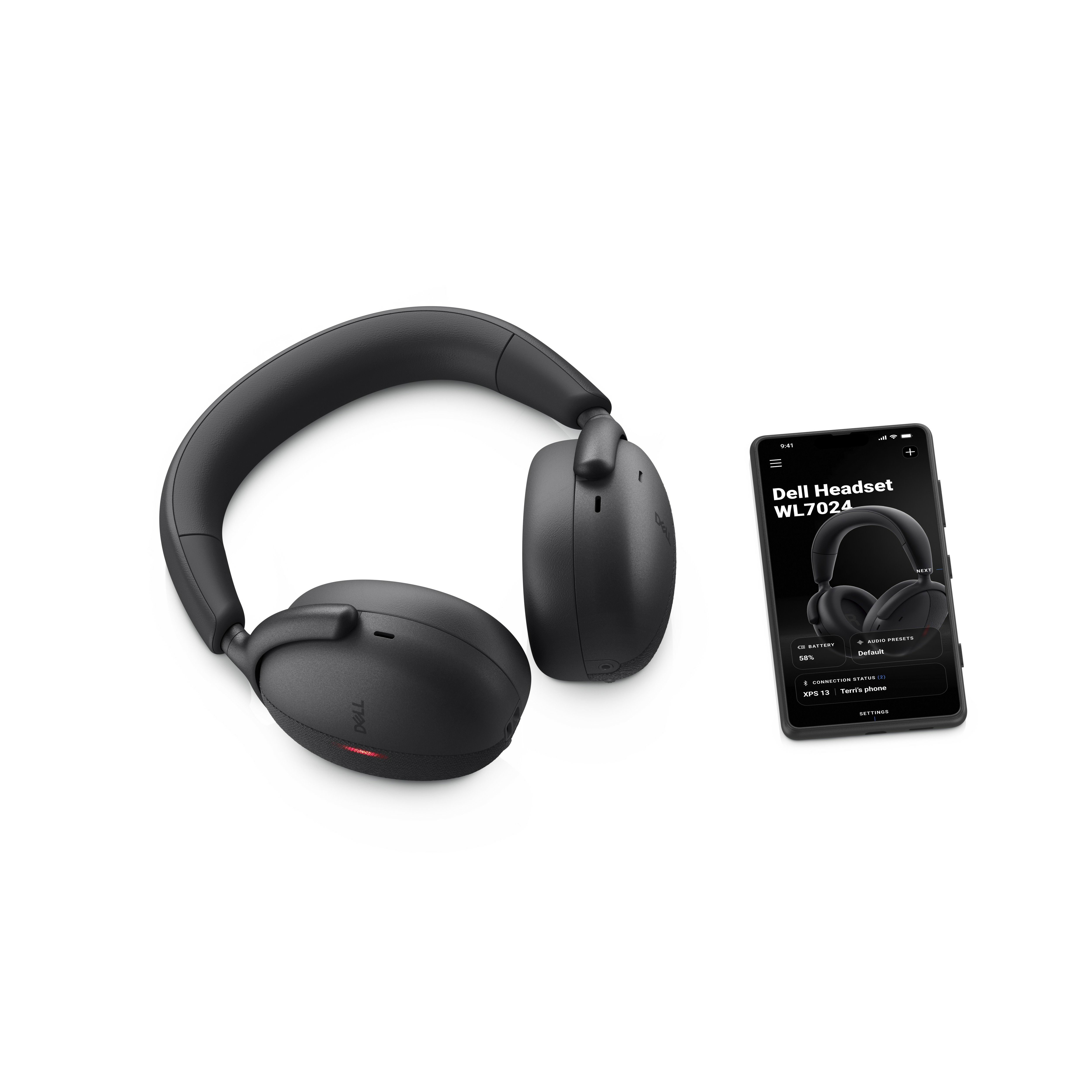 DELL Headset ANC sem fios Pro Premium — WL7024 — miniatura 11