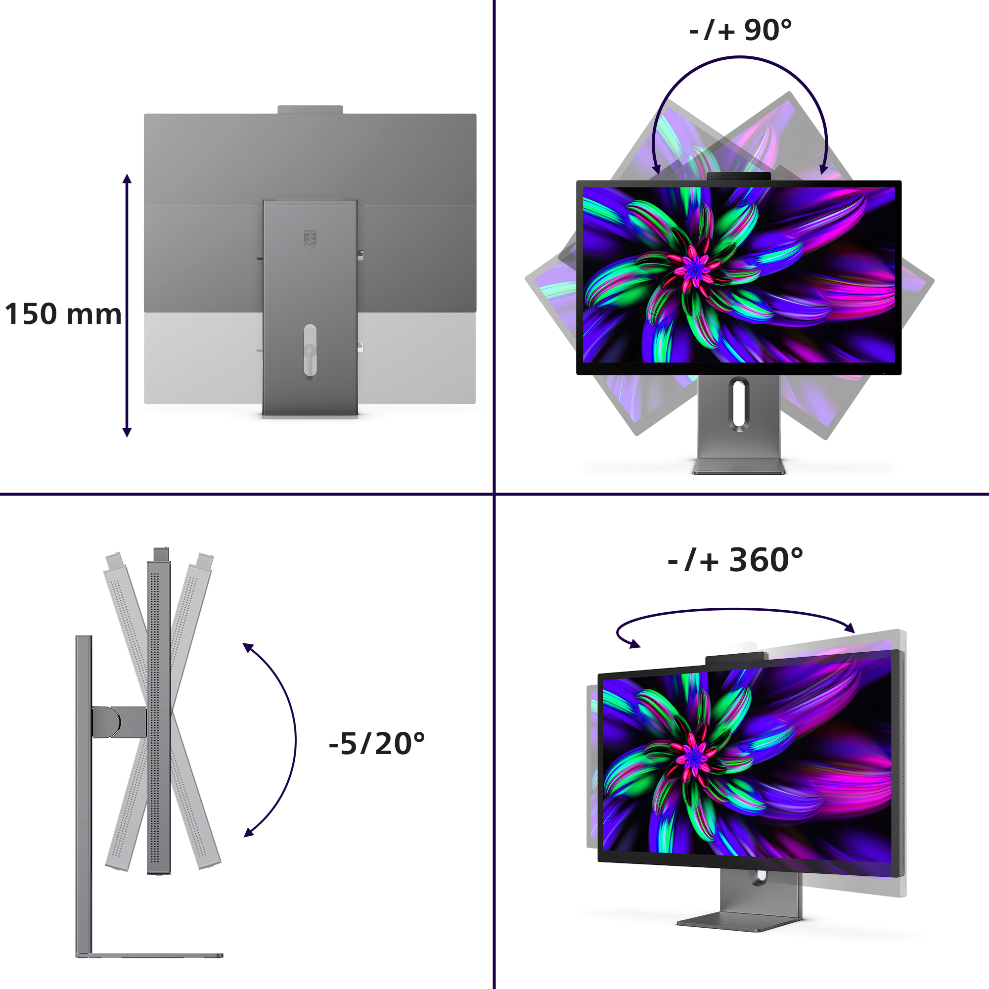 Philips Brilliance 27E3U7903/00 — miniatura 3