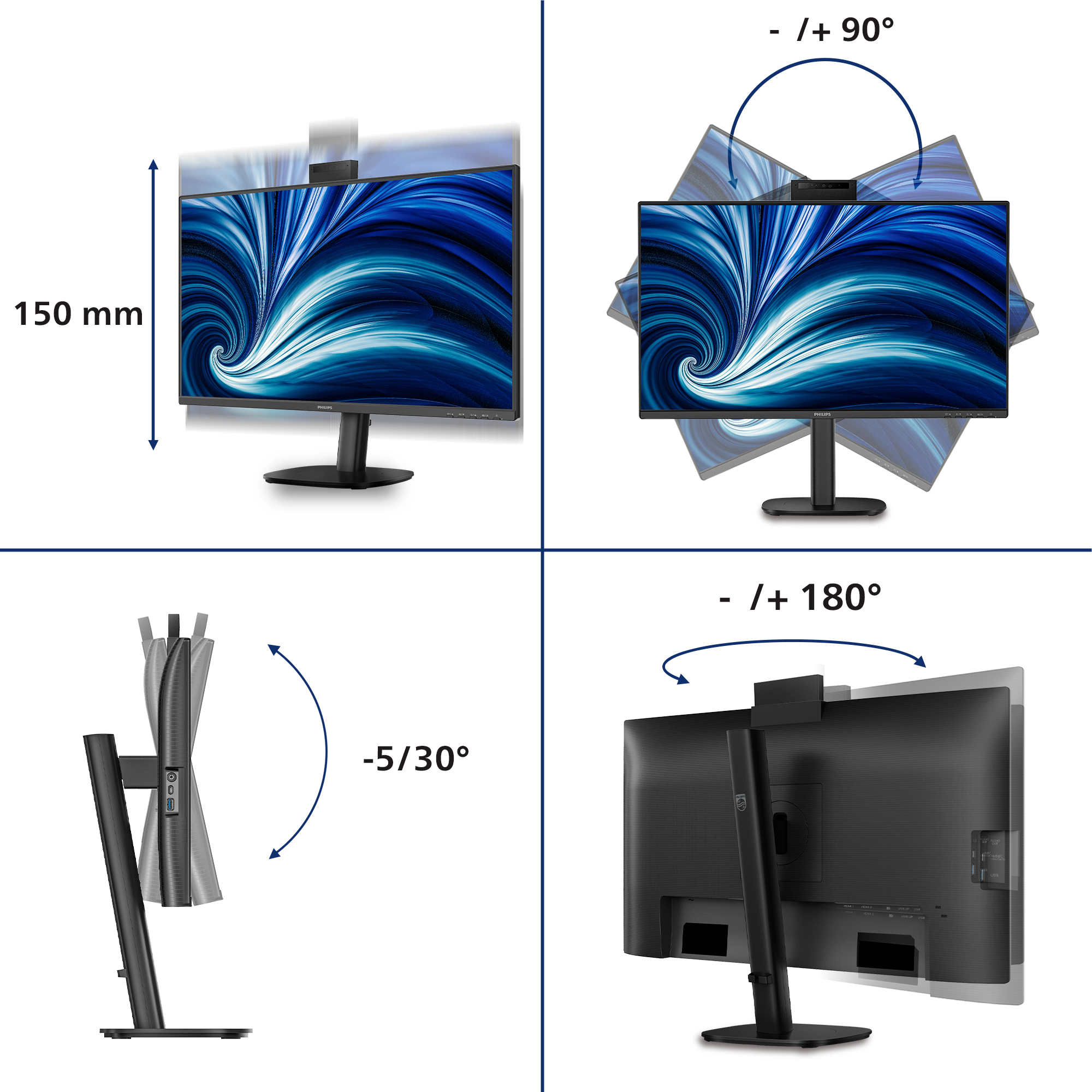 Philips 27B2N3500JH — miniatura 3