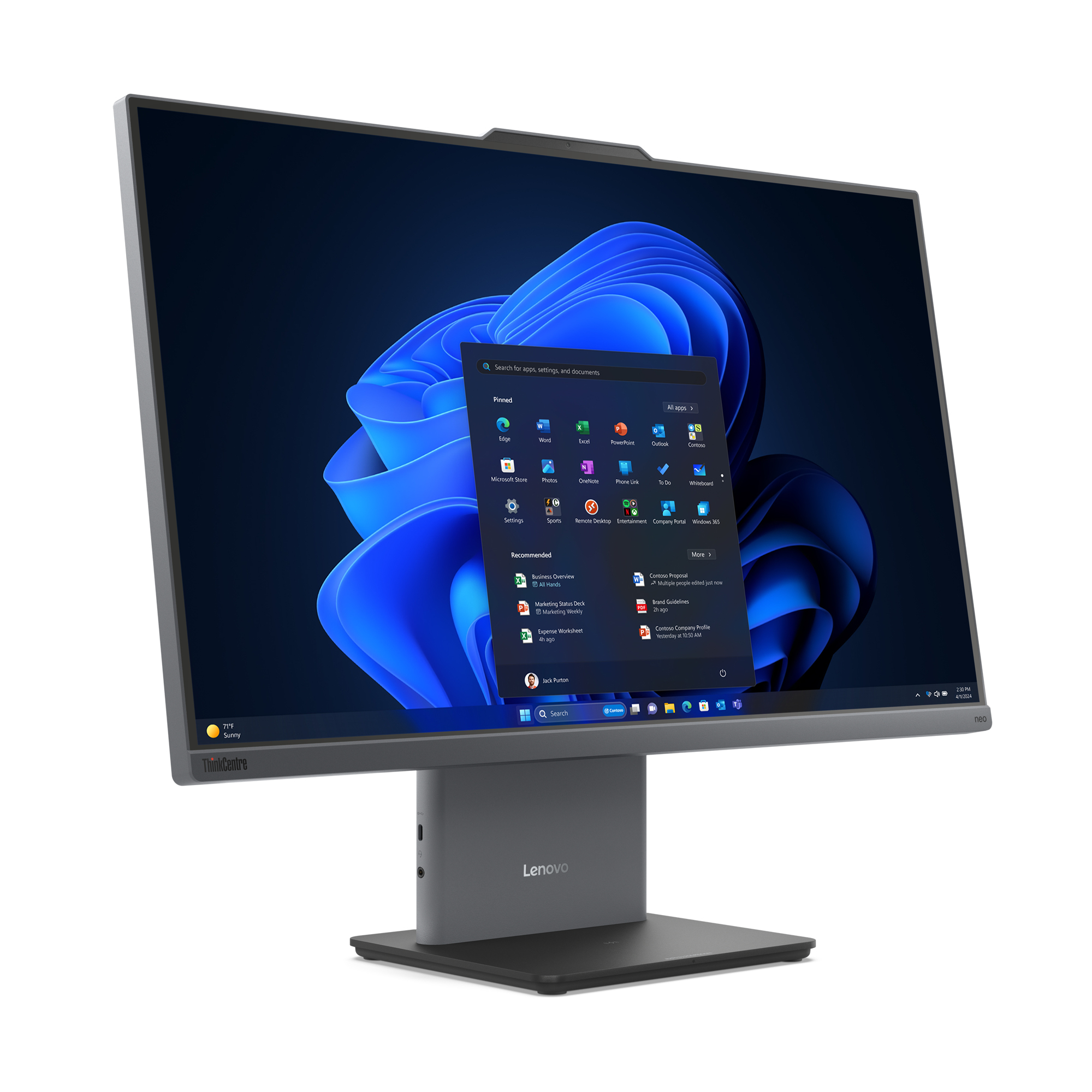 Lenovo ThinkCentre neo 50a 27 Gen 5 — miniatura 3