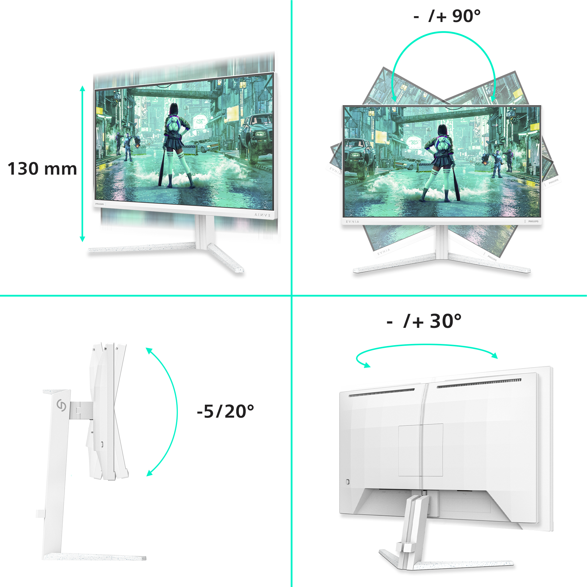 Philips Evnia 3000 24M2N3201P/00 — miniatura 3