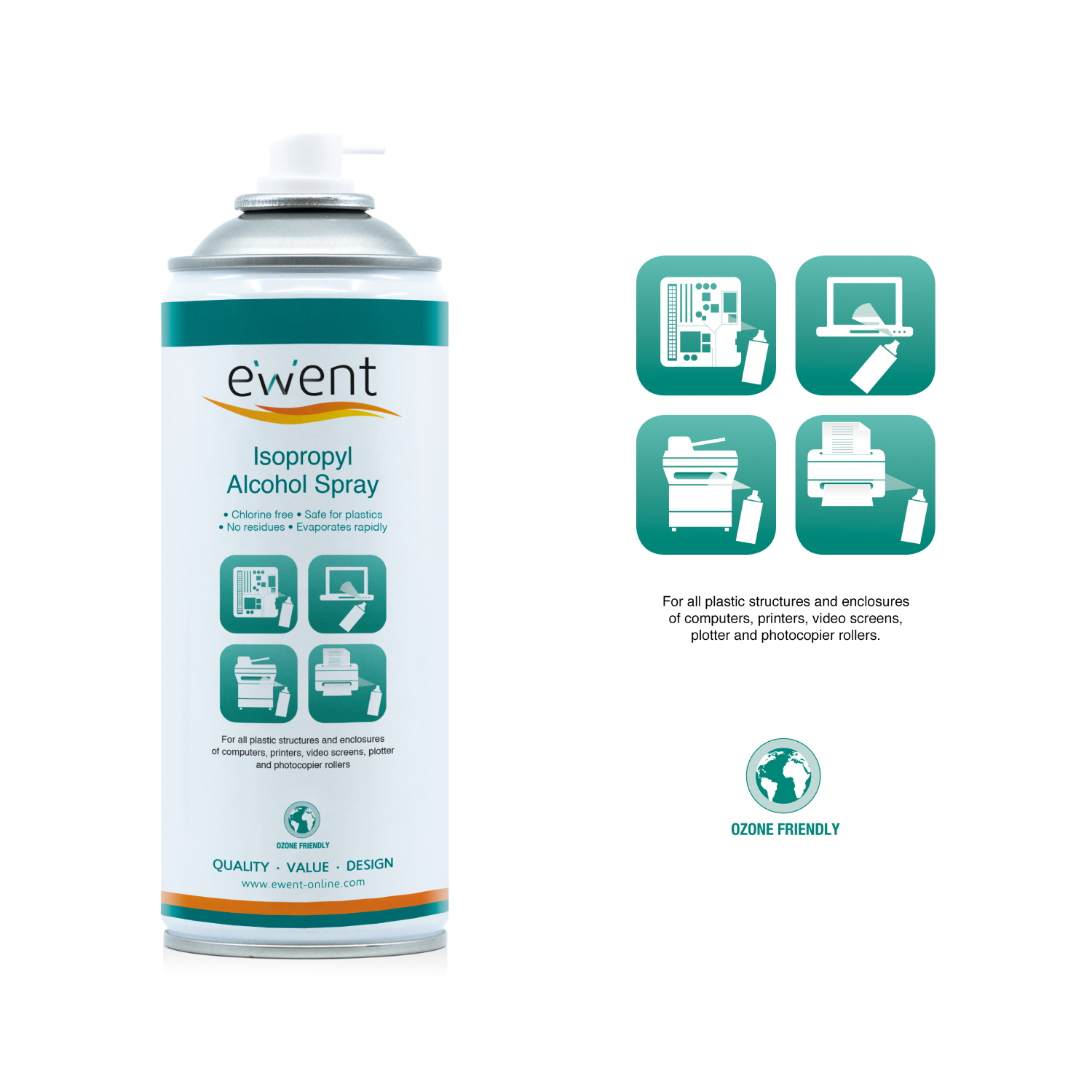 Ewent Pulverizador de álcool isopropílico 400ml — miniatura 2