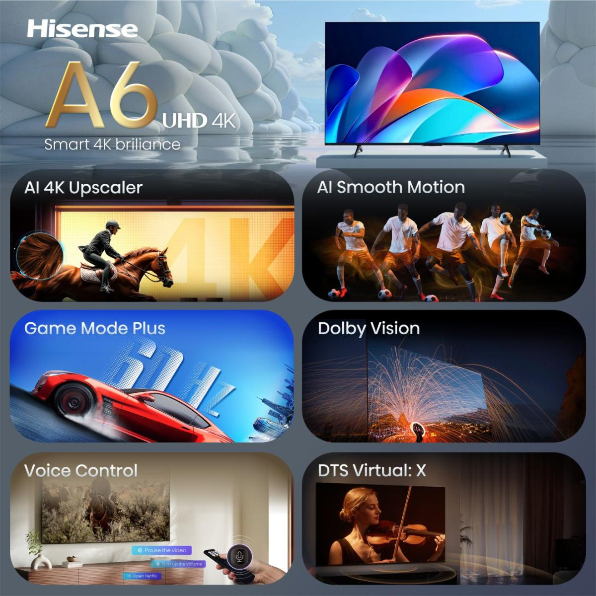 Hisense 55A6S — miniatura 3