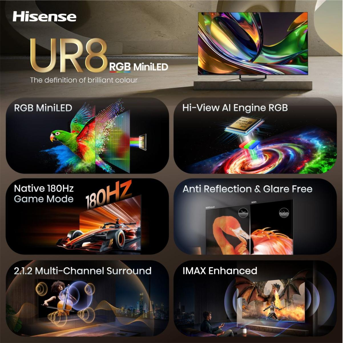 Hisense 65UR8S — miniatura 3
