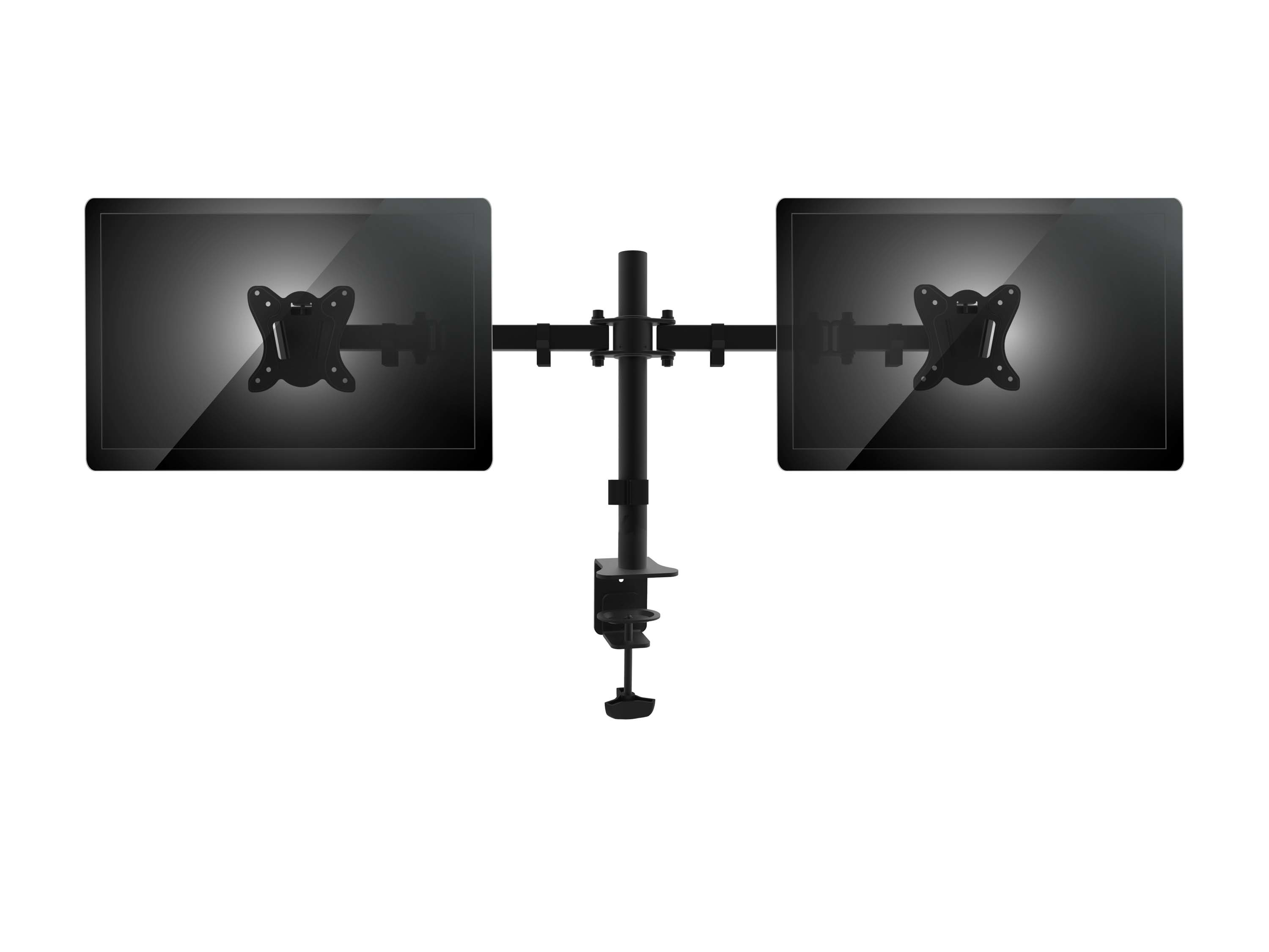 Equip Suporte de montagem de secretária para monitor duplo articulado de 13"-27” — miniatura 2