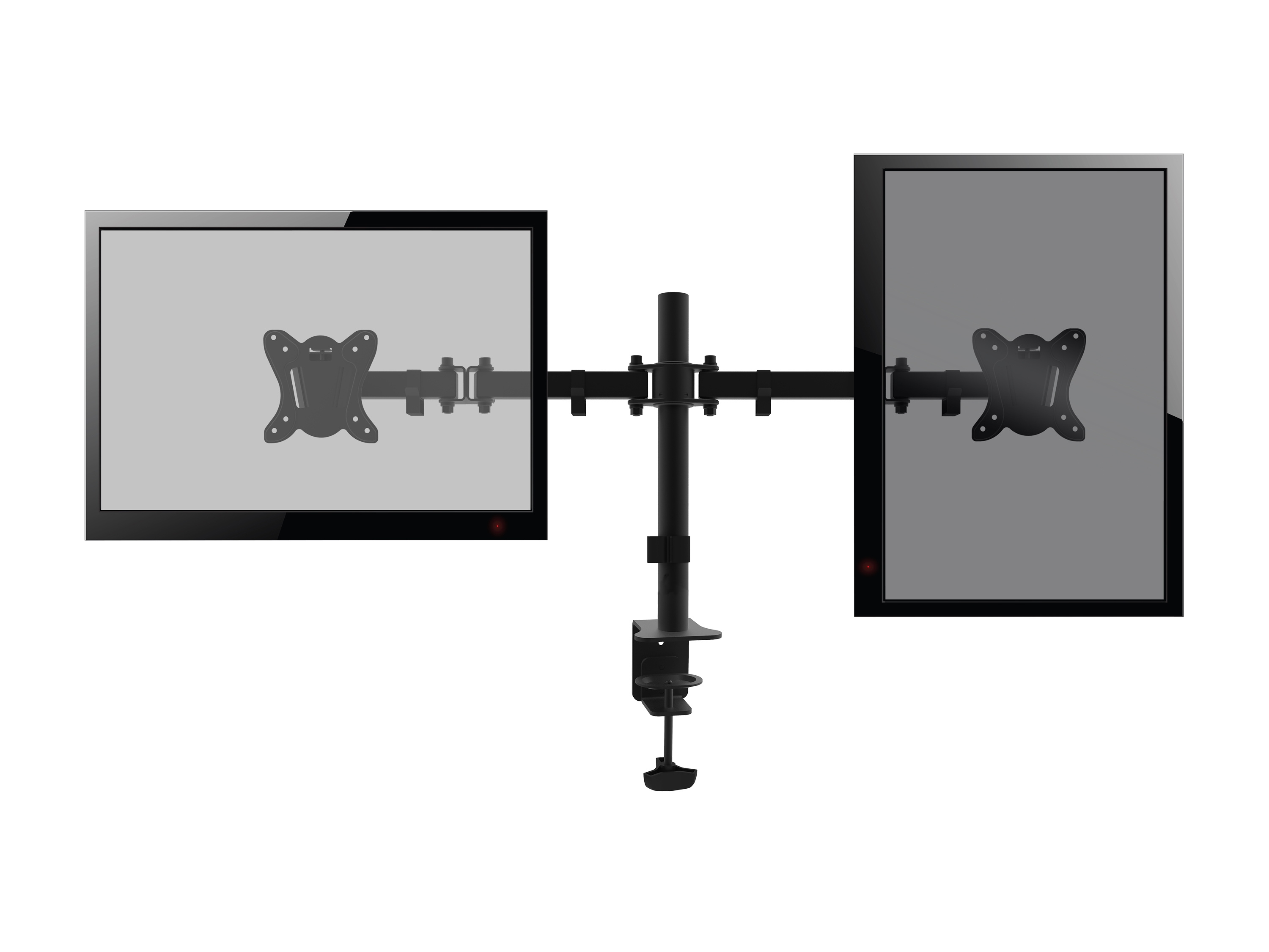 Equip Suporte de montagem de secretária para monitor duplo articulado de 13"-27” — miniatura 5
