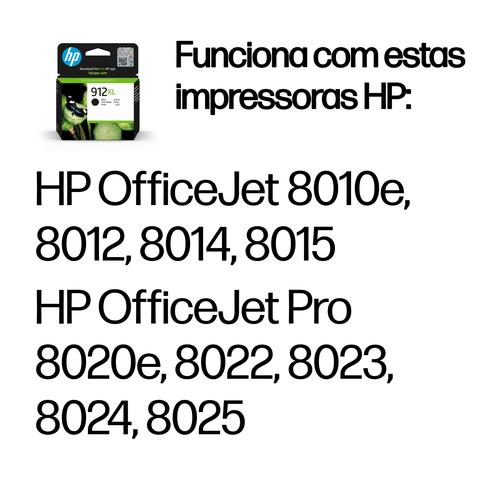 HP Tinteiro Original 912XL Preto de elevado rendimento — miniatura 2