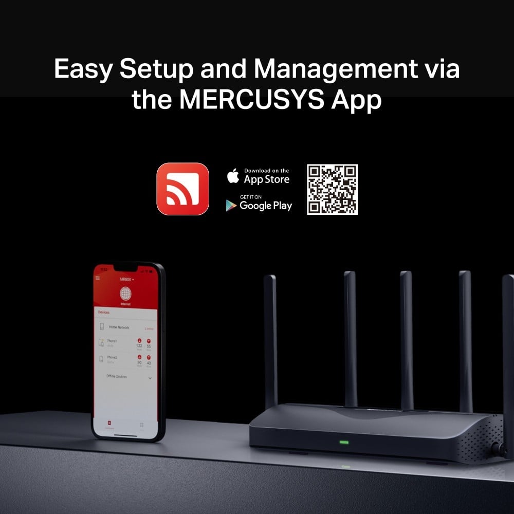 MERCUSYS ROUTER WIFI BE9300 WIFI7 — miniatura 8
