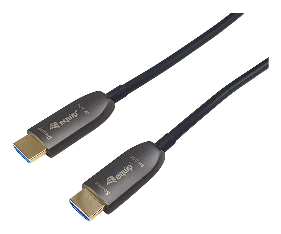 Equip 119422 Cabo blindado ótico ativo HDMI 2.1, 50m, 8K/60Hz, 4K/120Hz, 48Gbps — miniatura 3