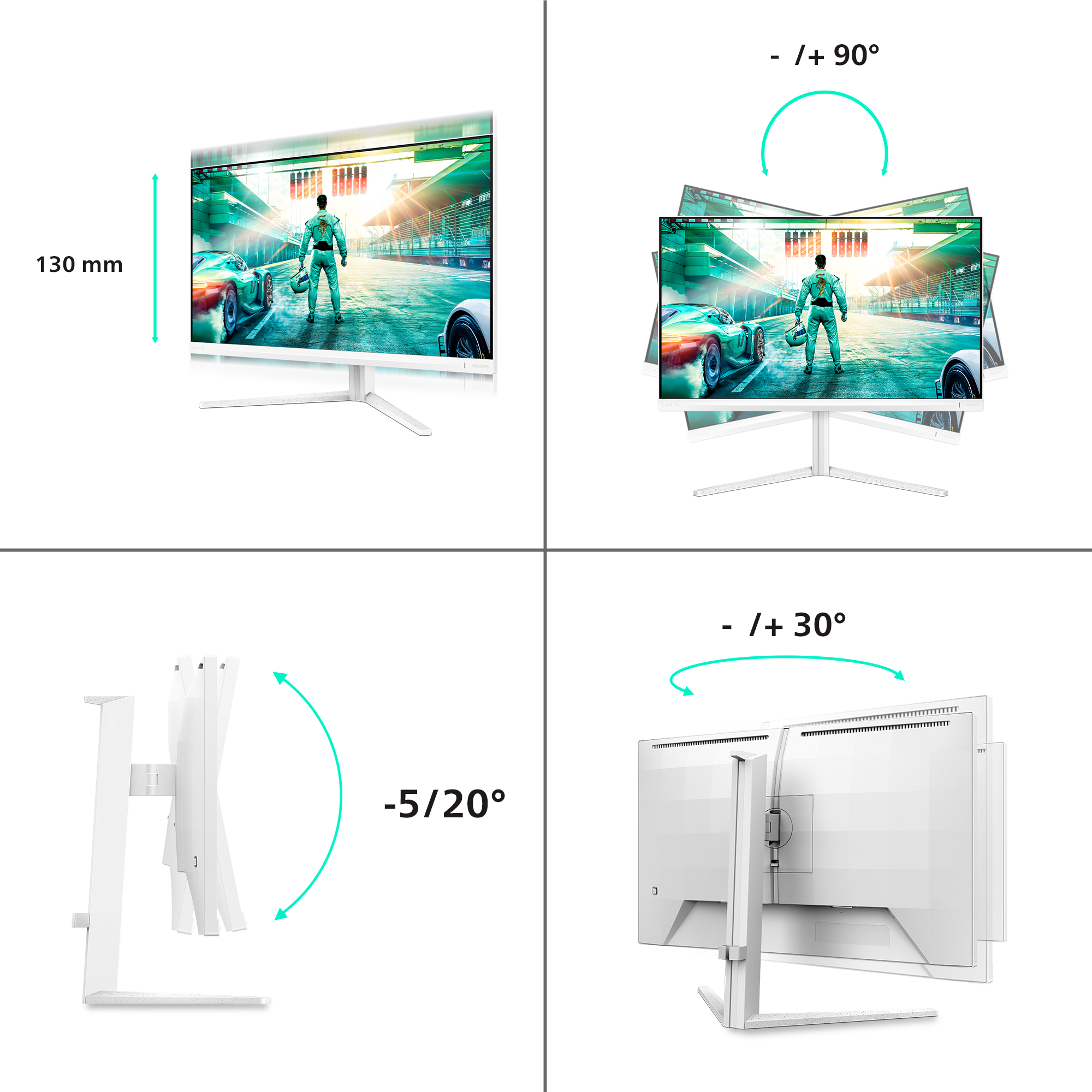 Philips Evnia 27M2N3501PA/00 — miniatura 3