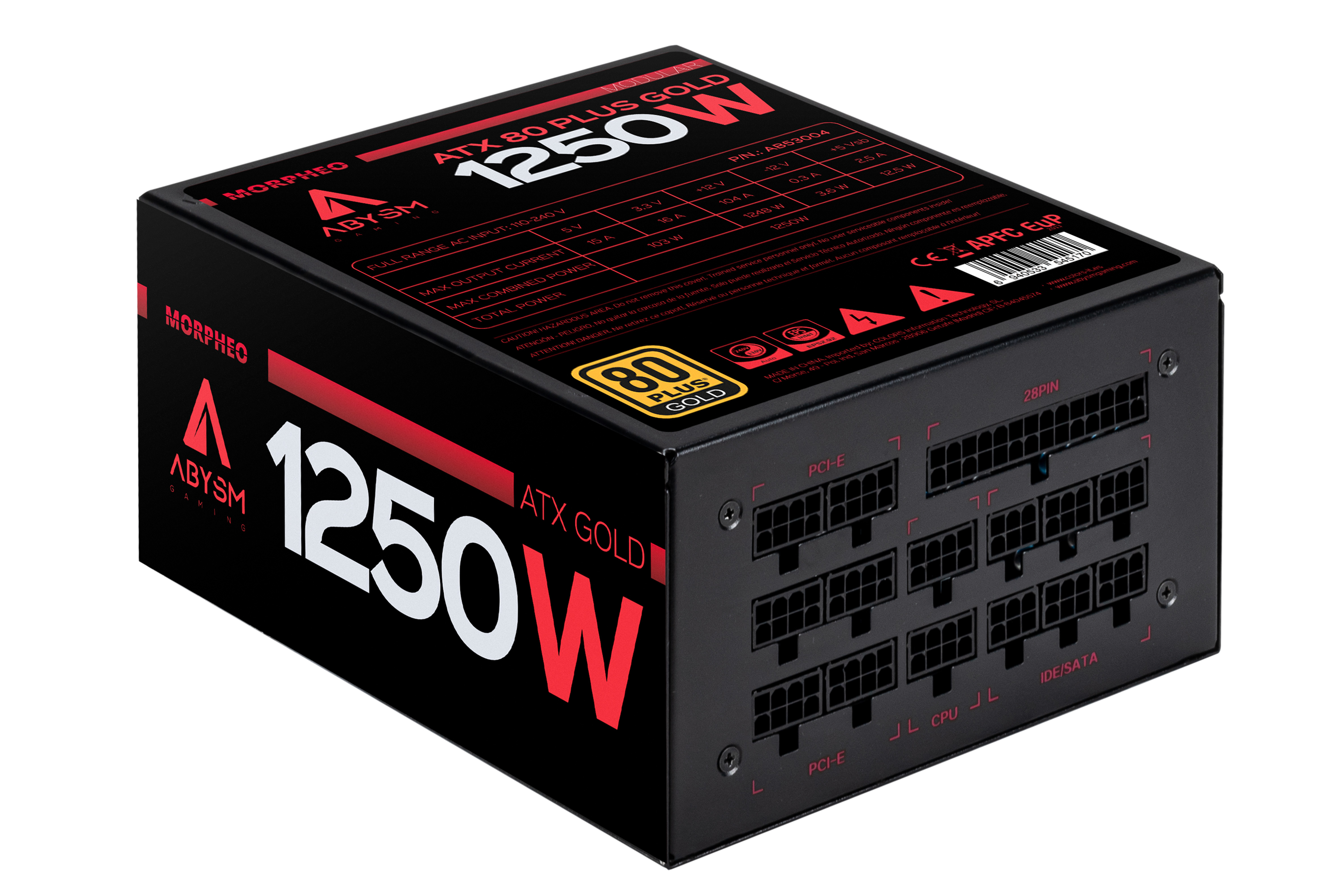 ABYSM Morpheo ATX 1250W Full Modular — miniatura 2