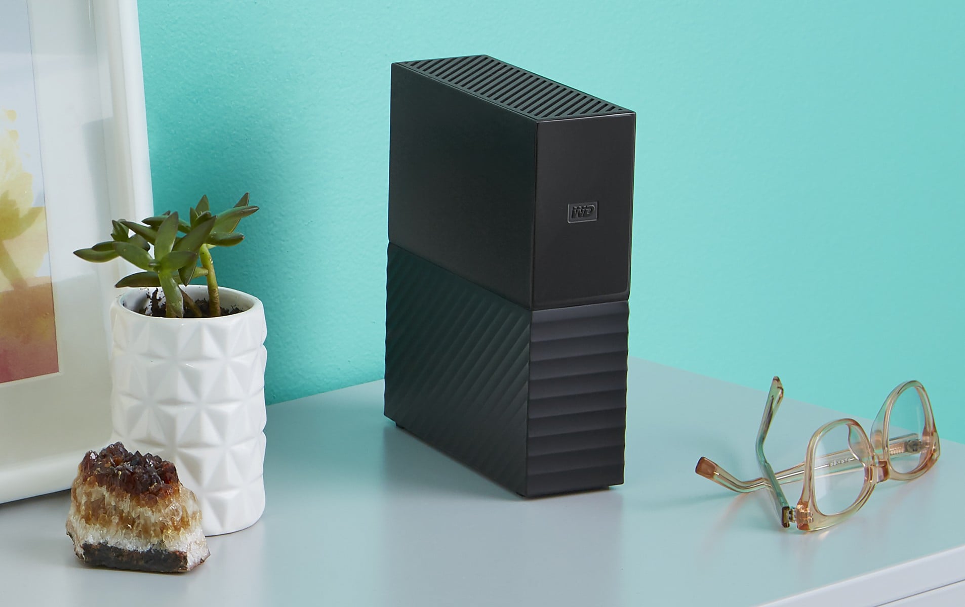 WD My Book WDBBGB0060HBK - Disco rígido - encriptado - 6 TB - externa (desktop) - USB 3.0 - 256-bits AES - preto — miniatura 5