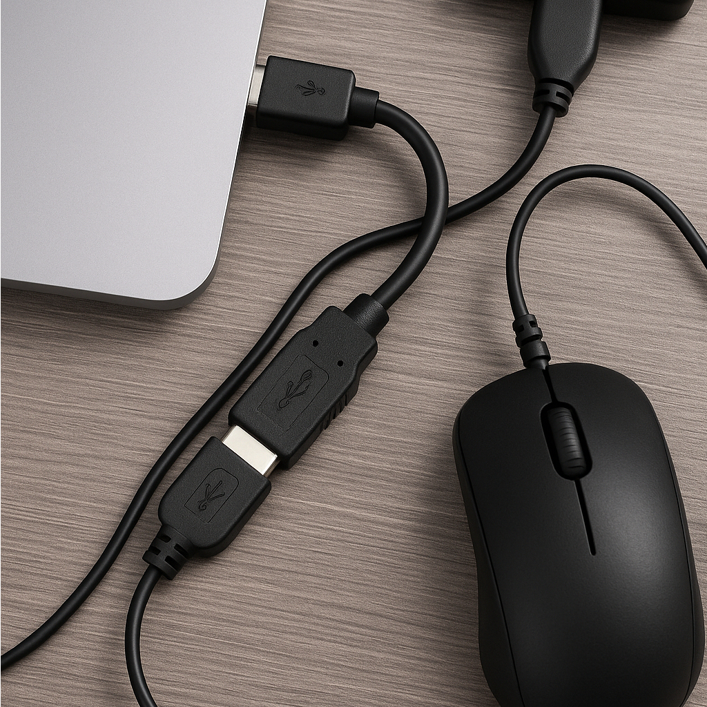 Ewent Adaptador USB 2.0 Tipo C para USB Tipo A - Fêmea, 0.15 m — miniatura 3