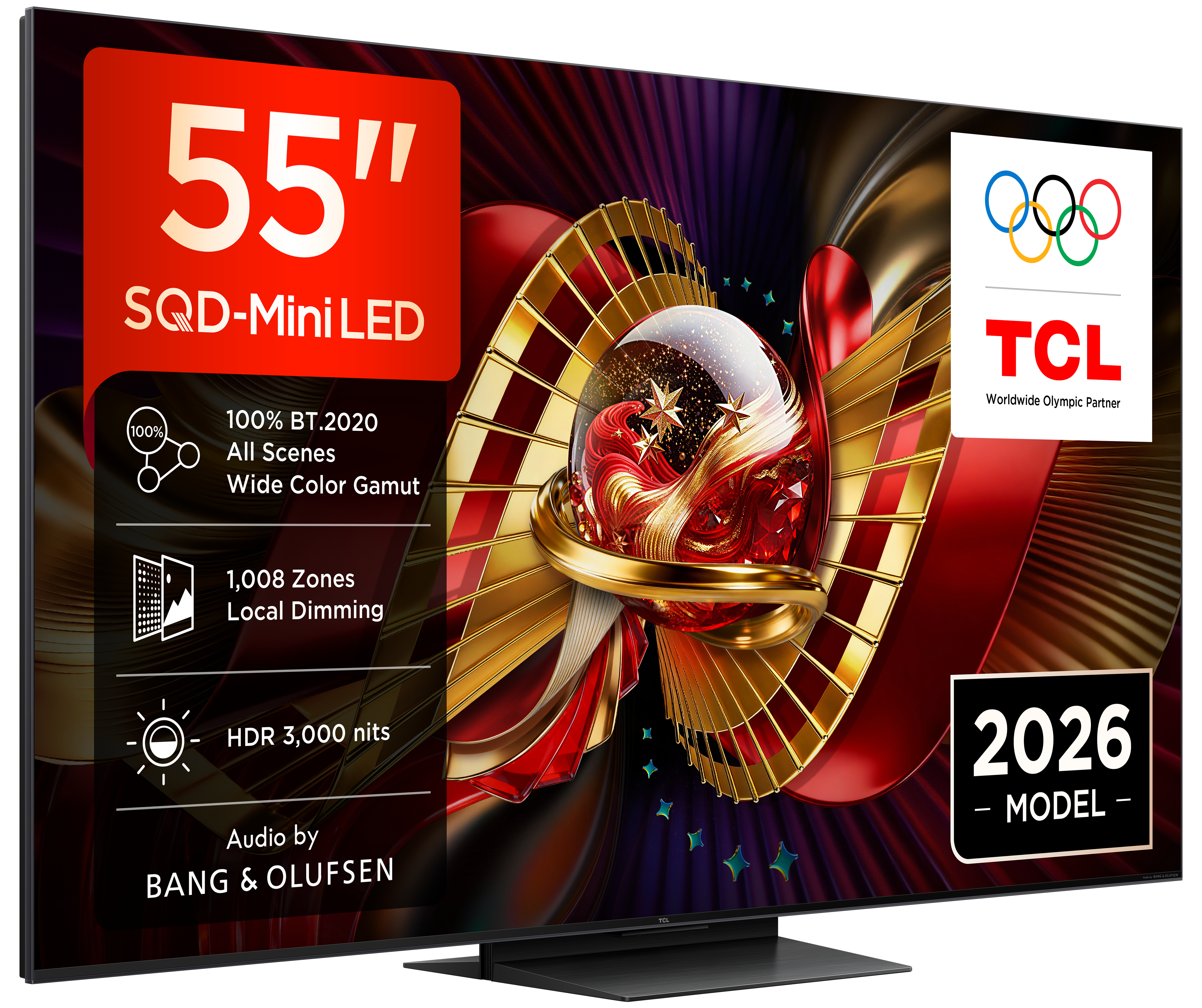 TCL C8L Televisão Smart TV Series 55C8L (2026) 55"/138cm SQD-Mini LED 4K UHD Google TV — miniatura 3