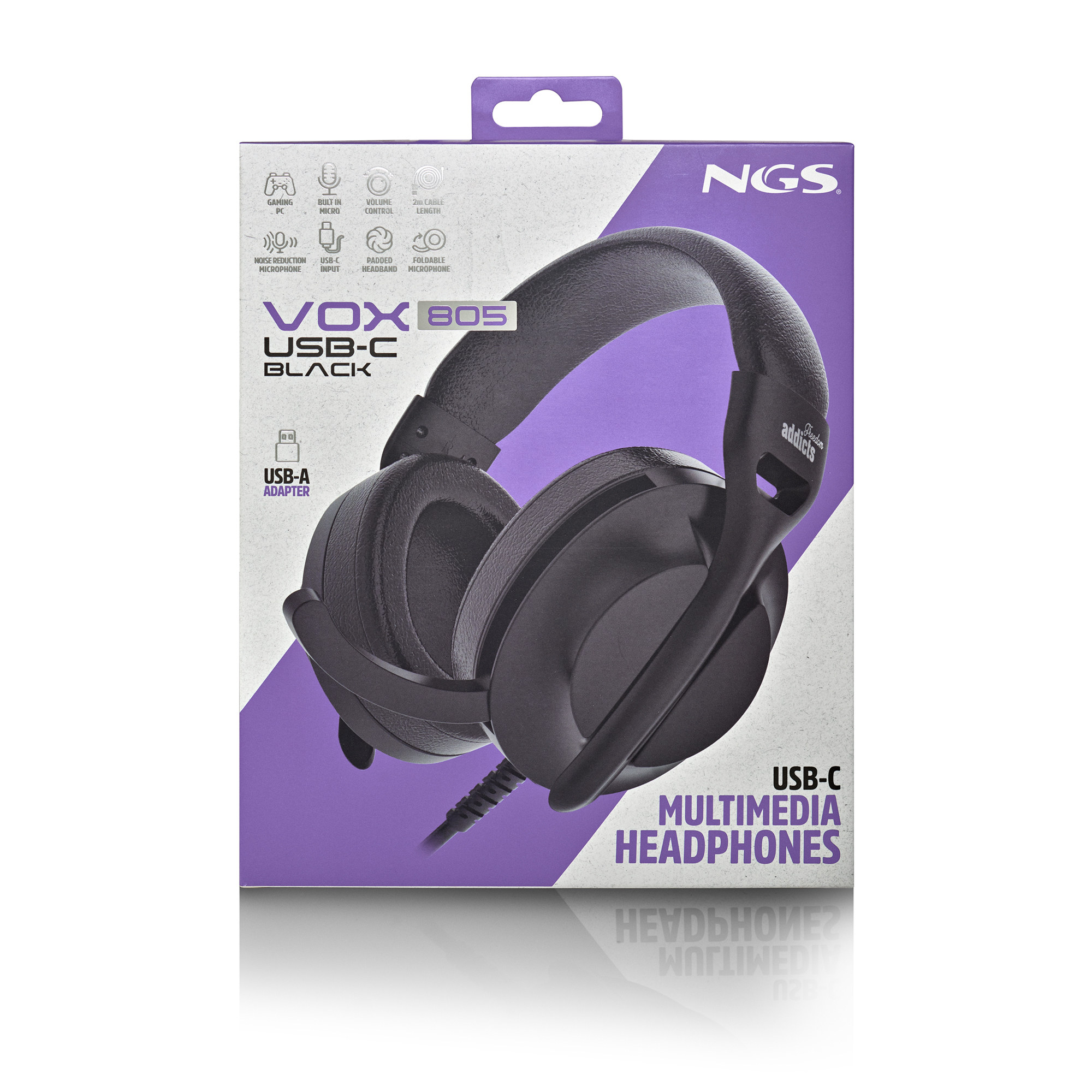 NGS VOX805 USB-C BLACK — miniatura 6