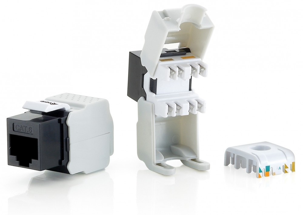 EQUIP CONECTOR KEYSTONE CAT6 UTP TOOL LESS PACK 8 UNID — miniatura 2