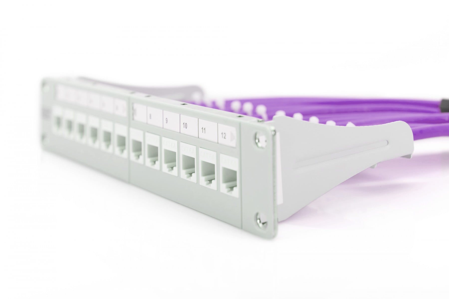 DIGITUS BOBINE CABO REDE U/UTP CAT6 LSZH 305MT VIOLETA — miniatura 2