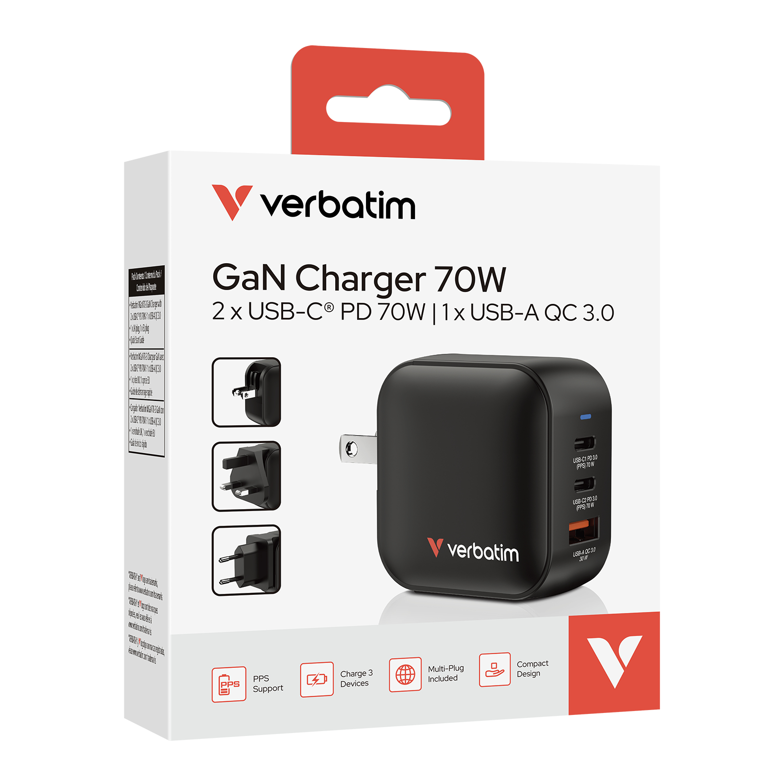 Verbatim Mini GaN Charger 70W — miniatura 9