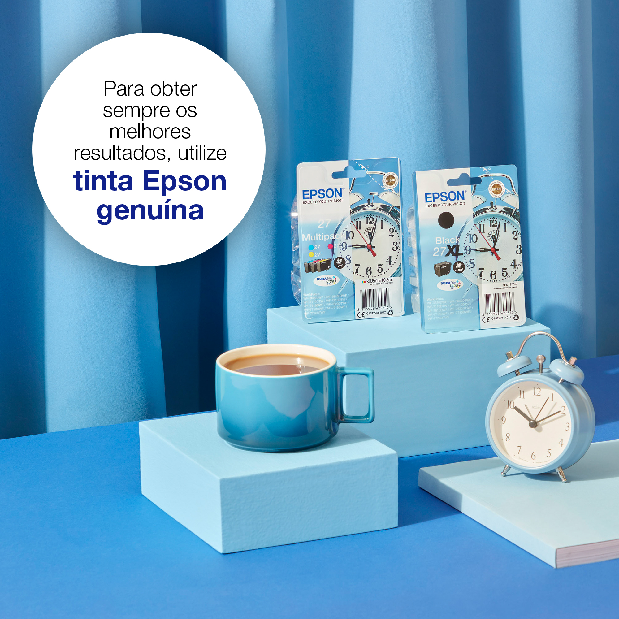 Epson Alarm clock Singlepack Yellow 27XL DURABrite Ultra Ink — miniatura 2