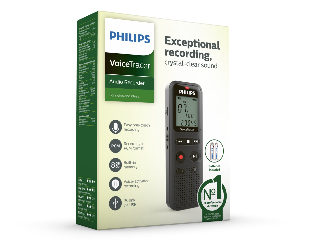 Philips VoiceTracer — miniatura 4