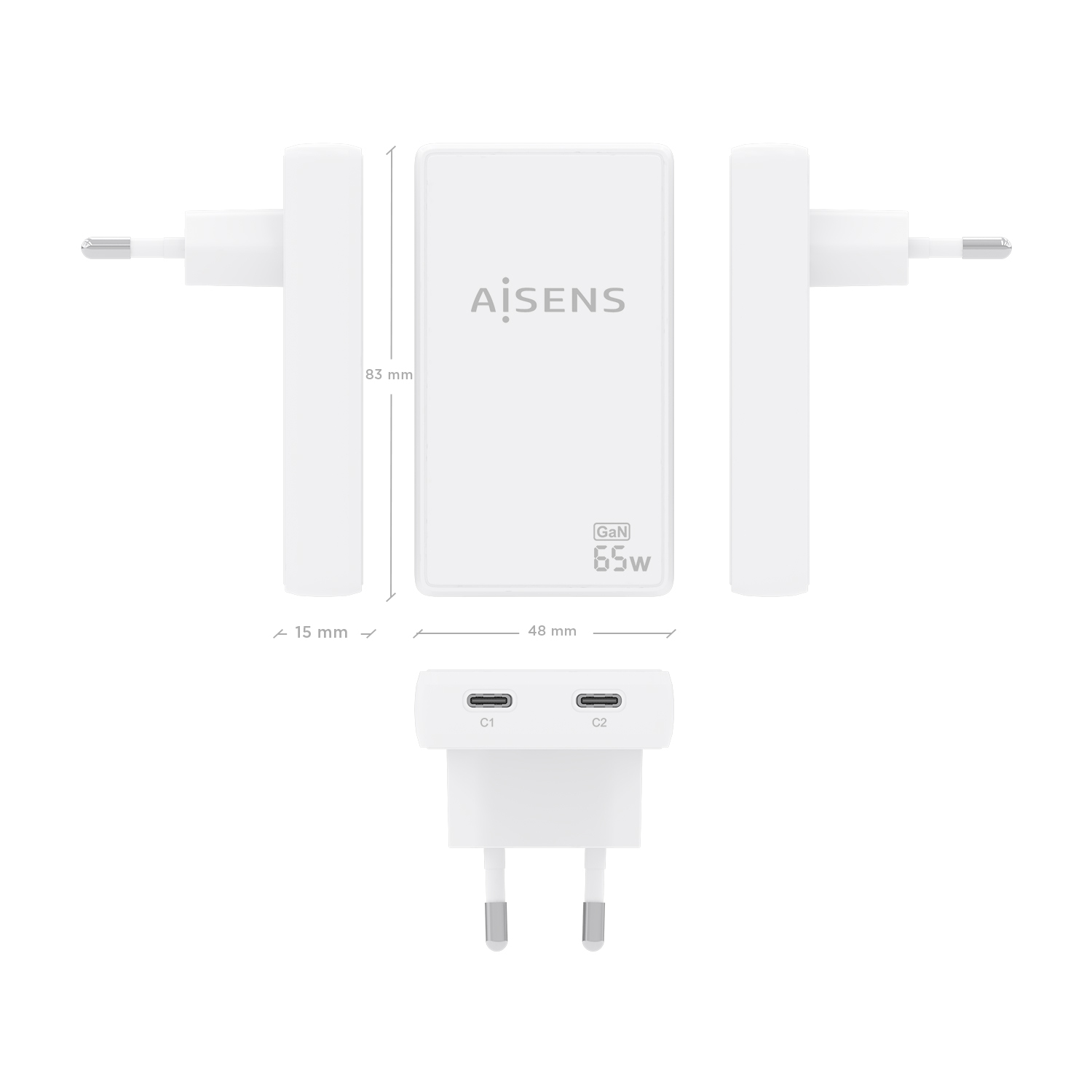 AISENS ASCH-65W2P077-W — miniatura 4