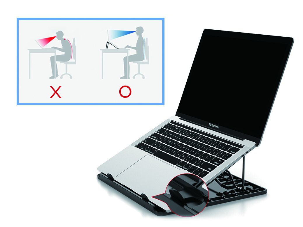Conceptronic THANA ERGO S, Laptop Cooling Stand — miniatura 6