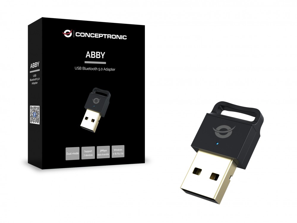 CONCEPTRONIC ADAPTADOR BLUETOOTH NANO 10-20 MT V5.0 USB — miniatura 2