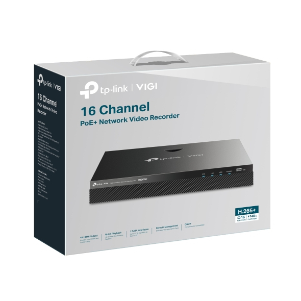 TP-Link VIGI VIGINVR2016H-16MP4TB — miniatura 5
