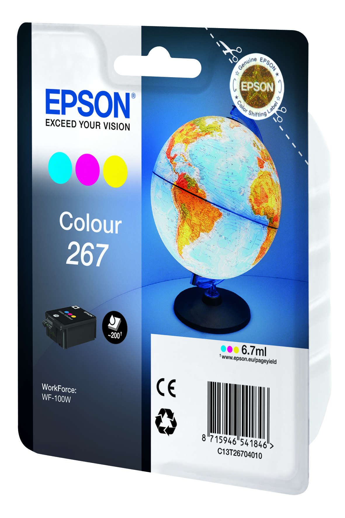 Epson Globe 267 Conjunto individual de cor Globo — miniatura 2