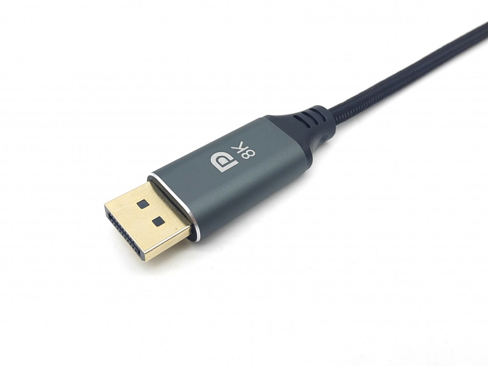 EQUIP CABO USB-C TO DISPLAYPORT M/M 8K/60HZ ALUMINUM SHELL 3.0MT — miniatura 2
