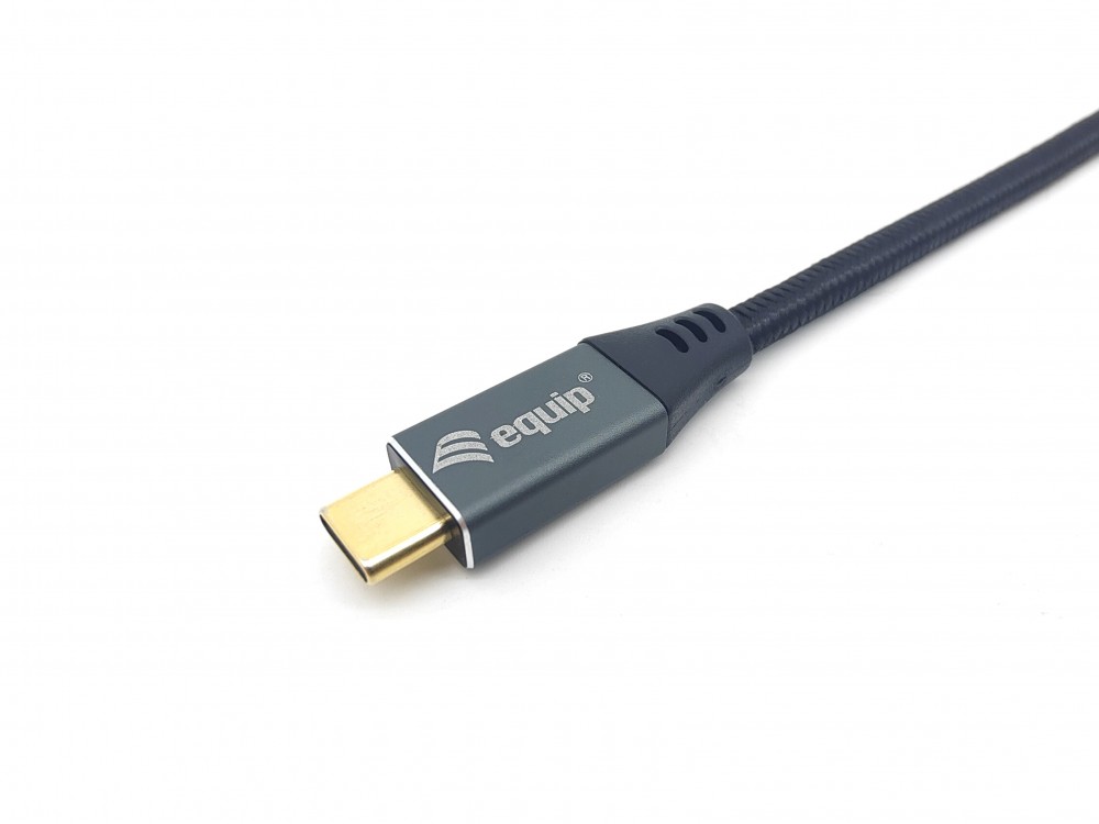 EQUIP CABO USB-C TO DISPLAYPORT M/M 8K/60HZ ALUMINUM SHELL 3.0MT — miniatura 3
