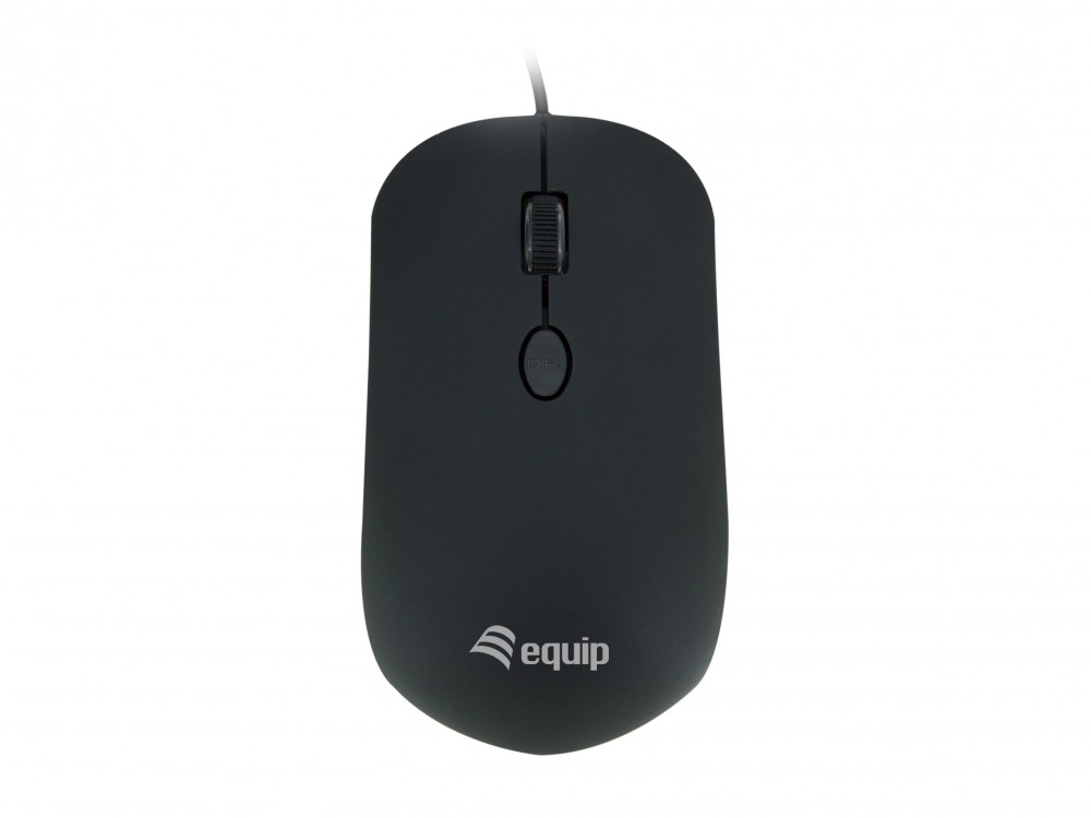 EQUIP LIFE RATO CONFORT BLACK USB 1600DPI — miniatura 3