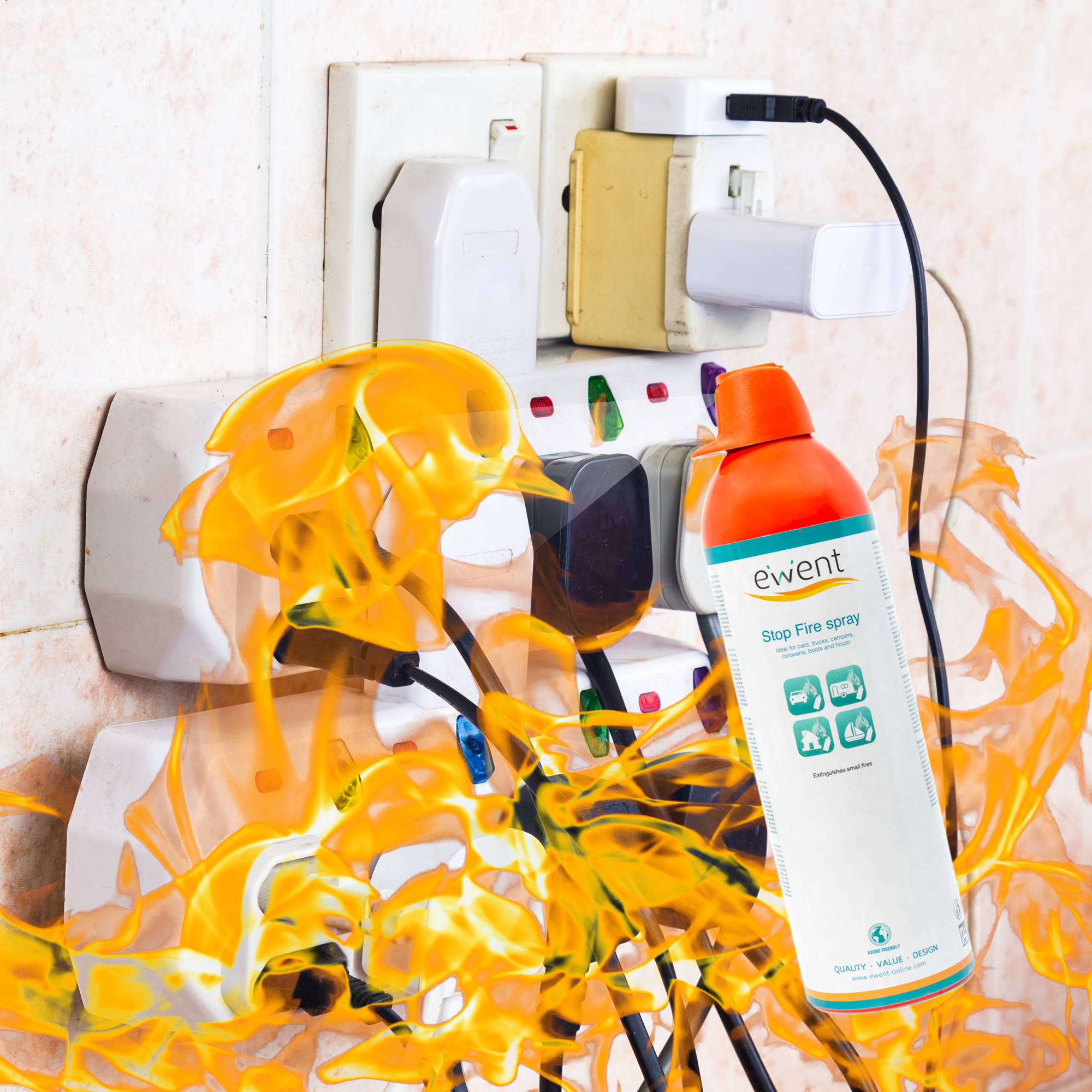 Ewent Spray stop fogo — miniatura 6