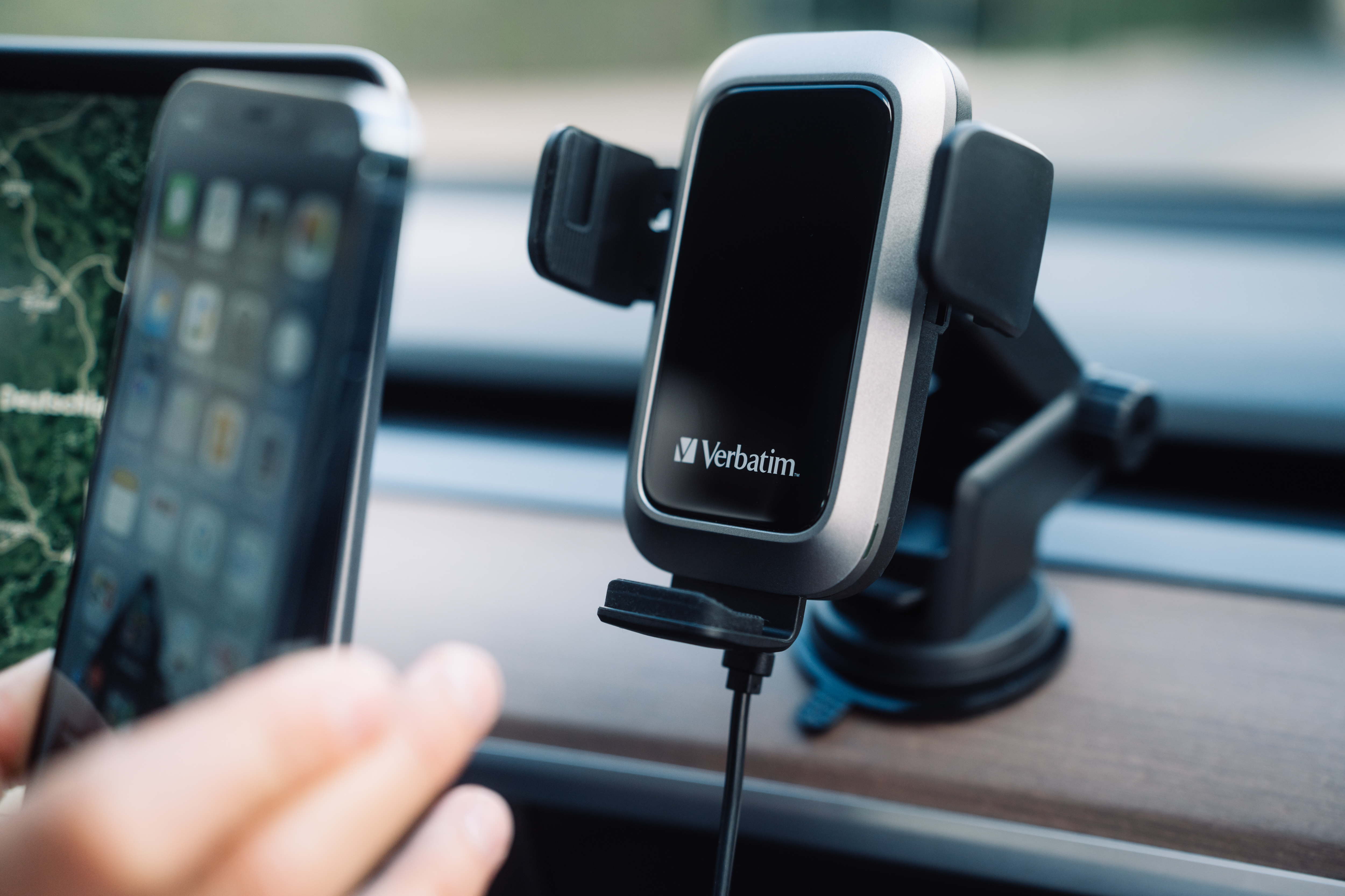 Verbatim FWC-03 Pro Qi Fast Wireless Autoladegerät retail — miniatura 7