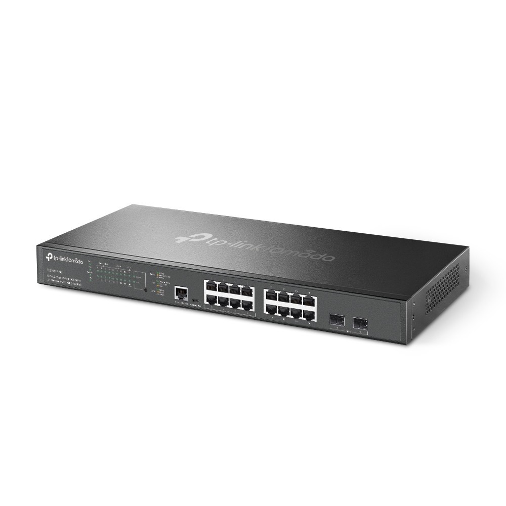 TP-LINK OMADA SWITCH 16-PORT 2.5GBASE-T 2-PORT 10GE SFP+ L2+ MANAGED WITH 8PORT — miniatura 3
