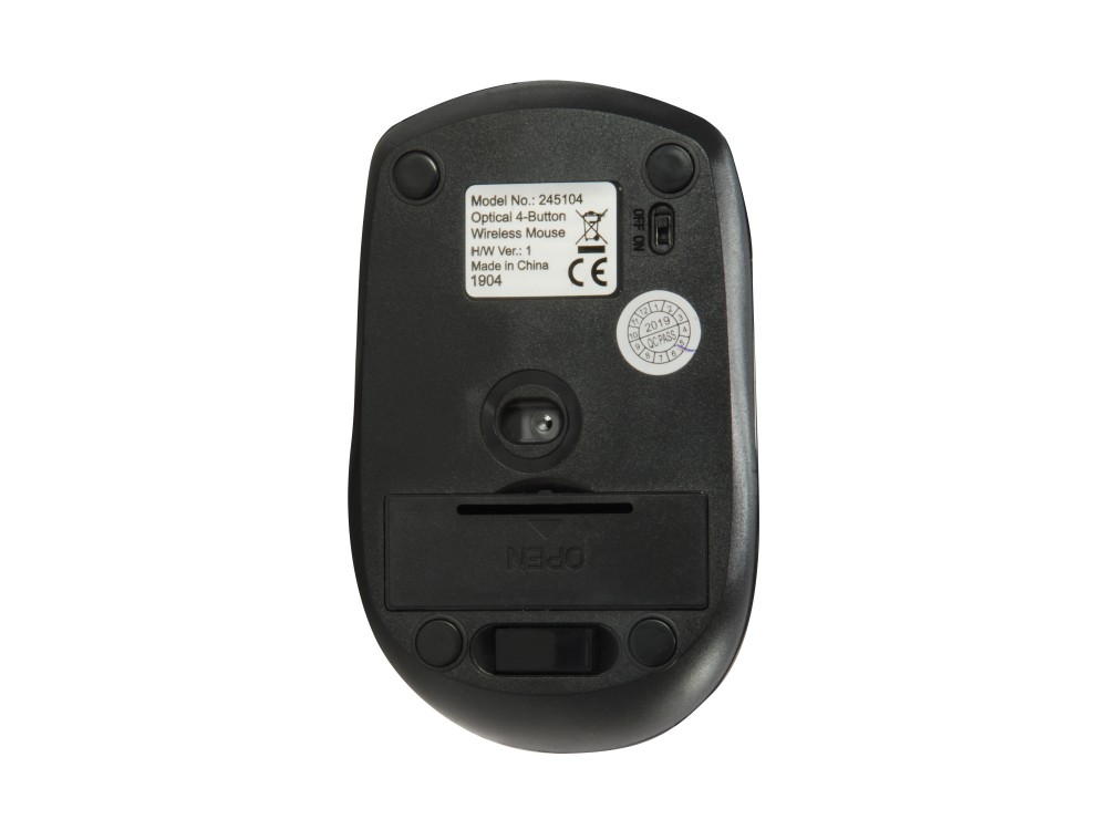 EQUIP LIFE RATO WIRELESS BLACK 1600 DPI — miniatura 4
