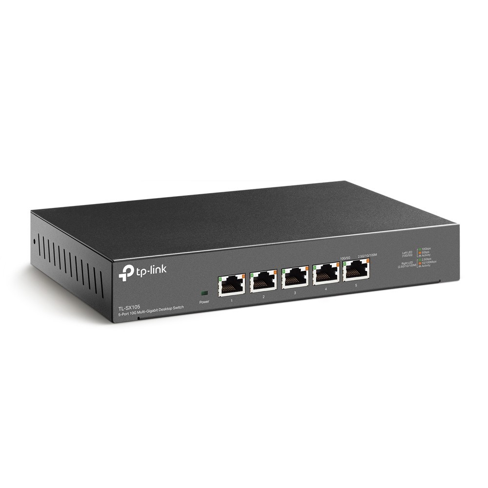 TP-LINK SWITCH 5PORT 10G DESKTOP TL-SX105 — miniatura 4