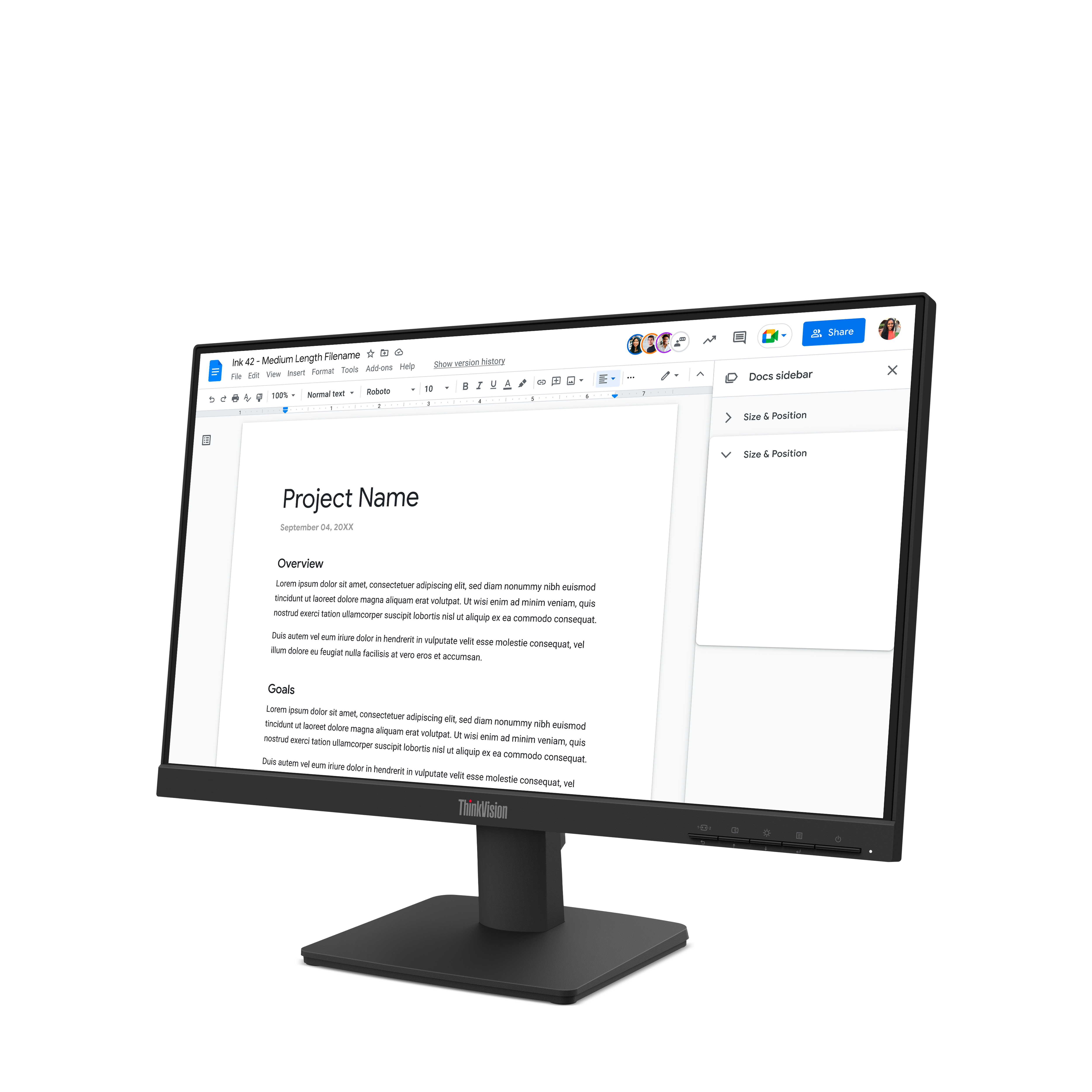 Lenovo ThinkVision S22-4e Monitor — miniatura 2