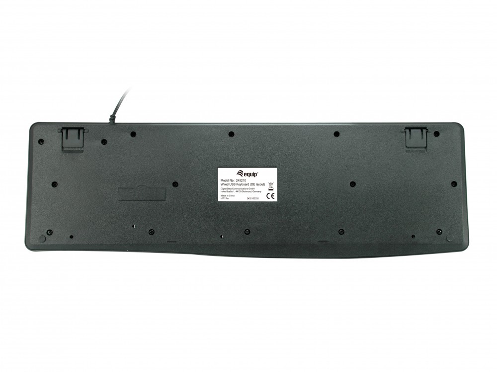 EQUIP LIFE TECLADO STANDARD 105 TECLAS USB BLACK — miniatura 4