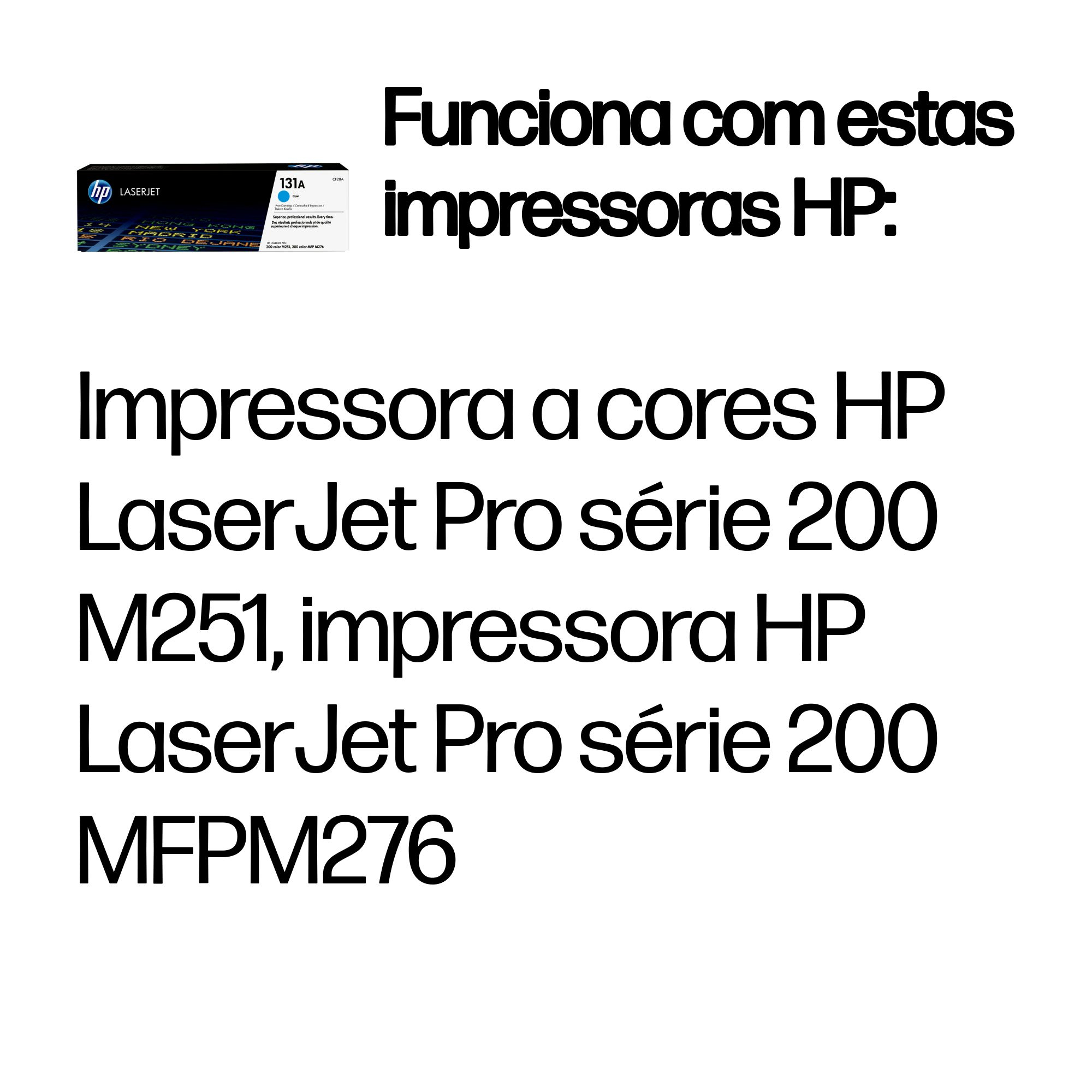 HP Toner LaserJet Original 131A Ciano — miniatura 2