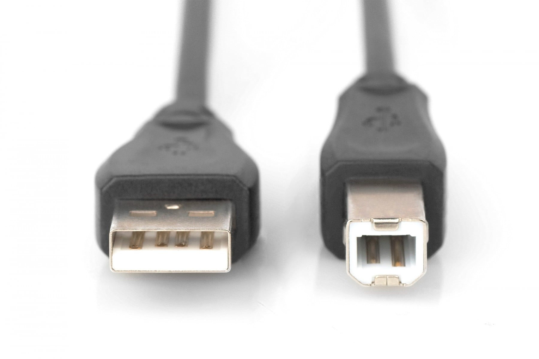 DIGITUS CABO USB 2.0 TYPE A - B M/M 0.5M USB 2.0 PRETO #PROMO — miniatura 2